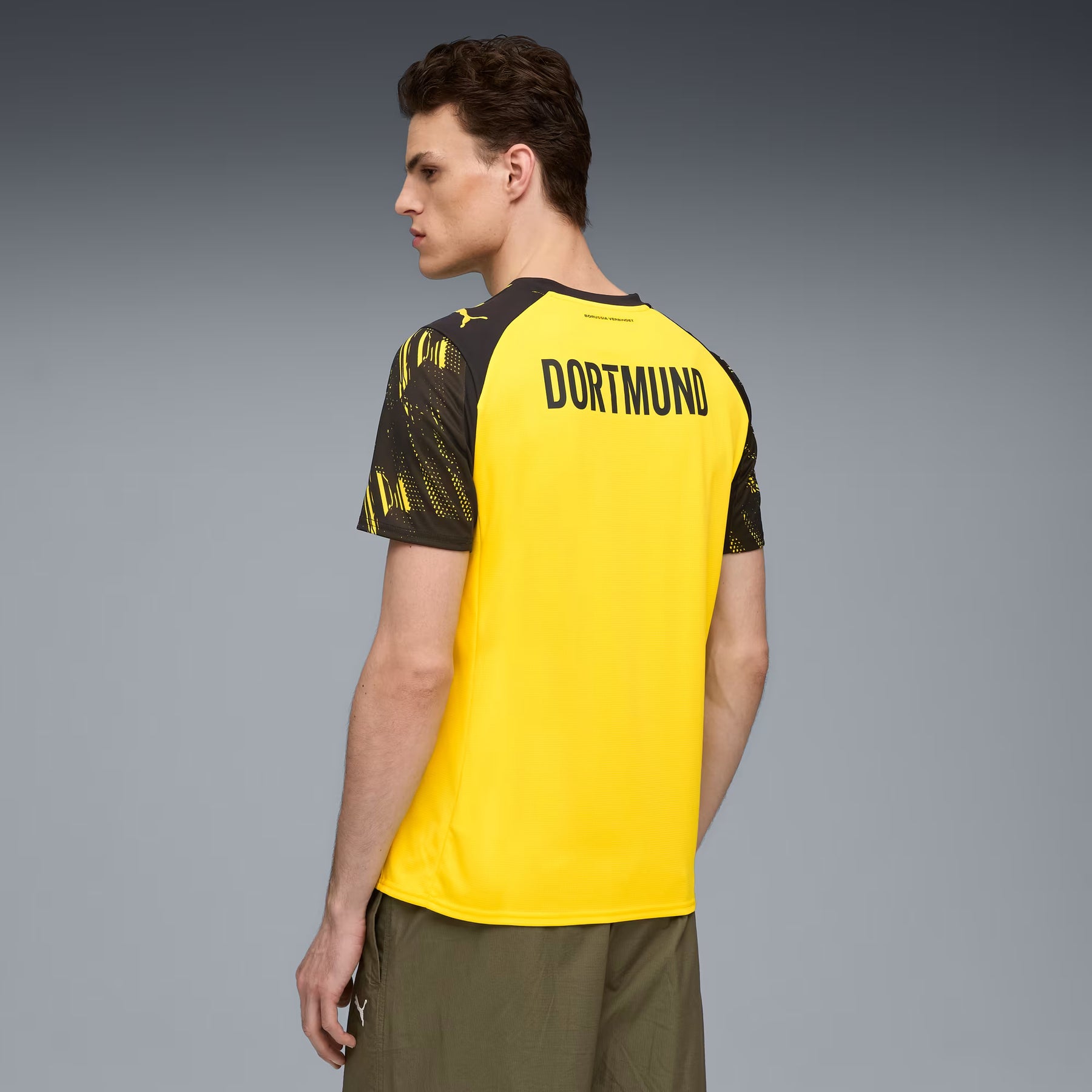 Camisa Borussia Dortmund I 25/26 - Torcedor Puma Masculina - Amarelo