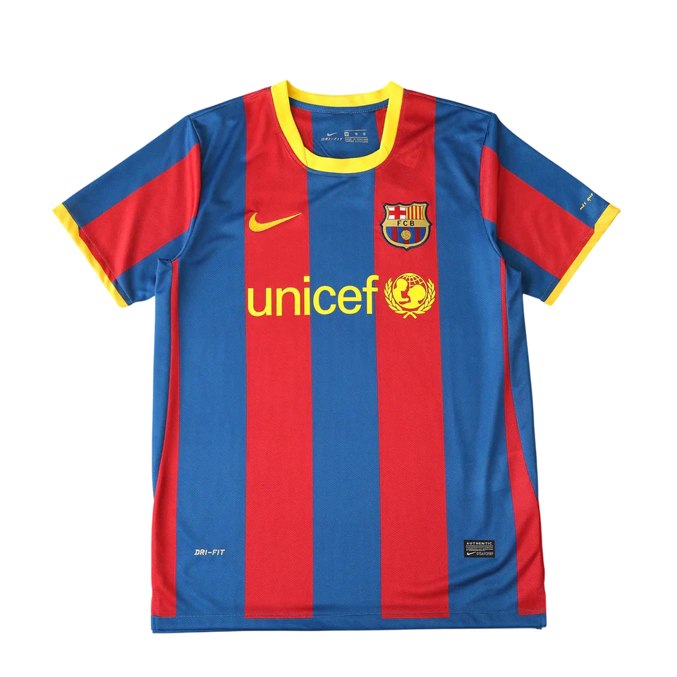 Camisa Barcelona I 2010/2011 Retrô - Nike