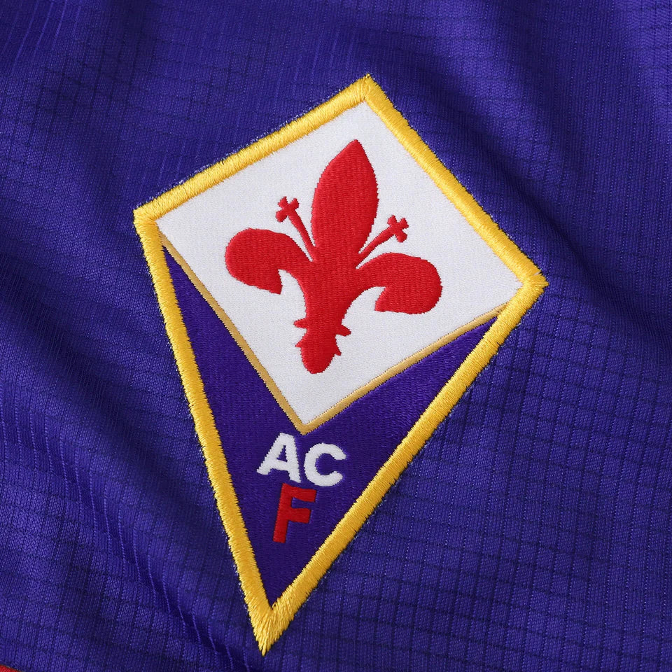 Camisa Fiorentina I 1998/1999 Retrô - Nintendo - Roxa