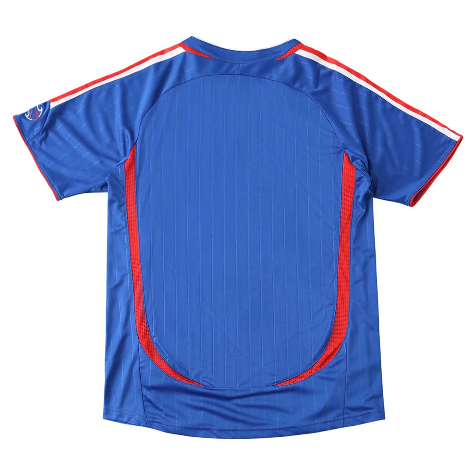 Camisa França I 2006 Adidas - Azul - Retrô