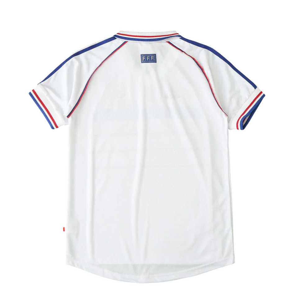Camisa França II 1998 Adidas - Branca - Retrô