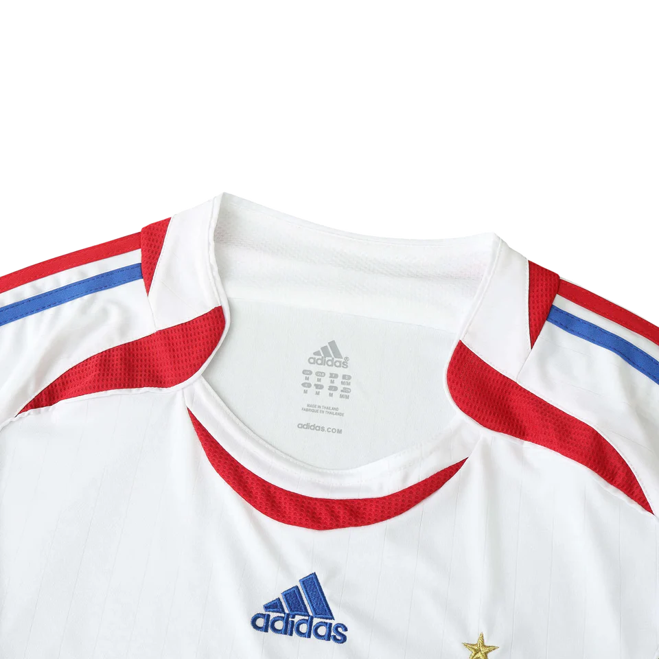 Camisa França II 2006 Adidas - Branca - Retrô
