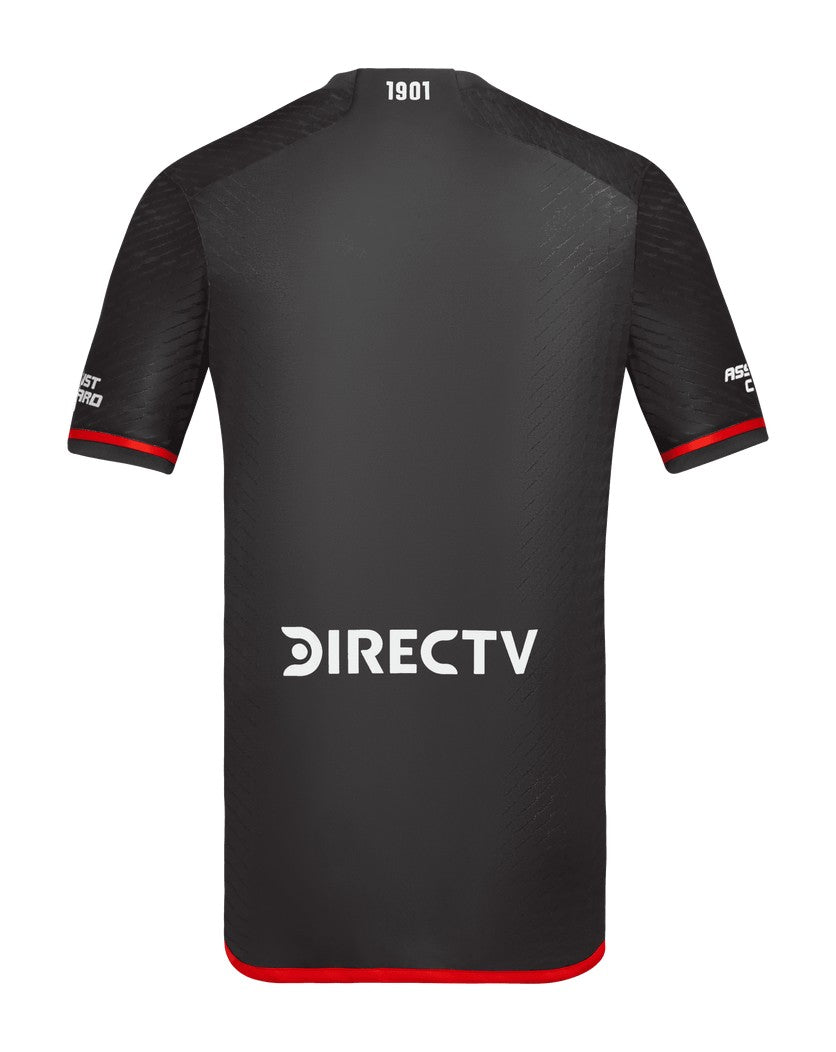 Camisa River Plate III 24/25 Torcedor Adidas Masculina - Cinza Escuro