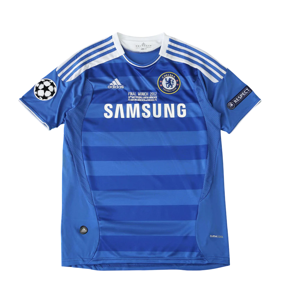 Camisa Chelsea I 2011/2012 Adidas - Azul - Retrô