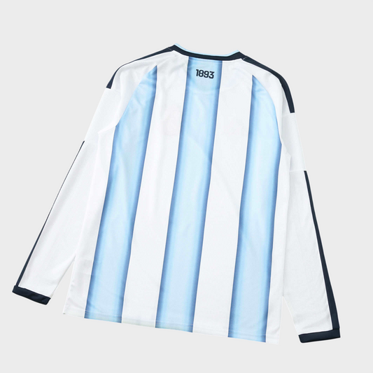 Camisa Argentina I Manga Longa 26/27 - Torcedor Adidas Masculina + Patch Campeão do Mundo