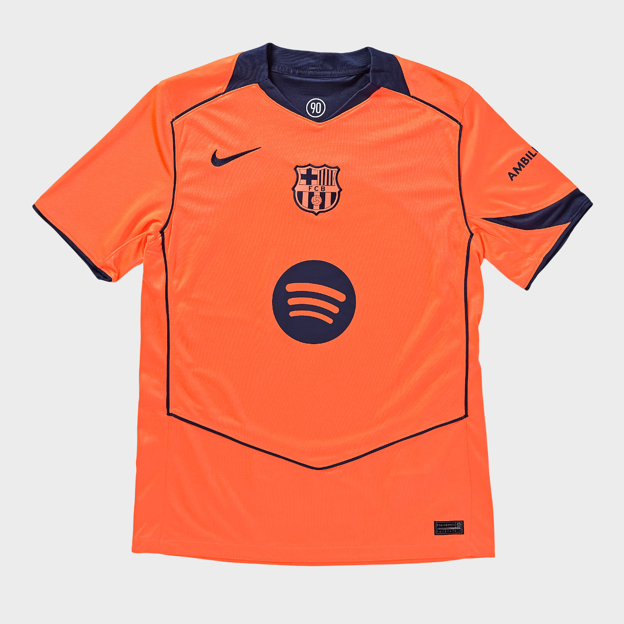 Camisa Barcelona III 25/26 - Torcedor Nike Masculina - Laranja
