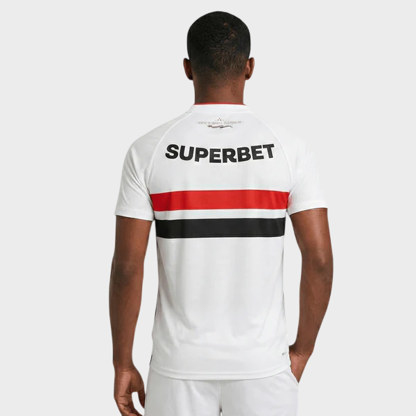 Camisa São Paulo I 26/27 - Jogador - Branca e Vermelha