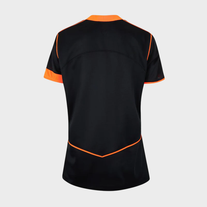 Camisa Corinthians Feminina III 25/26 - Torcedor - Preta e Laranja
