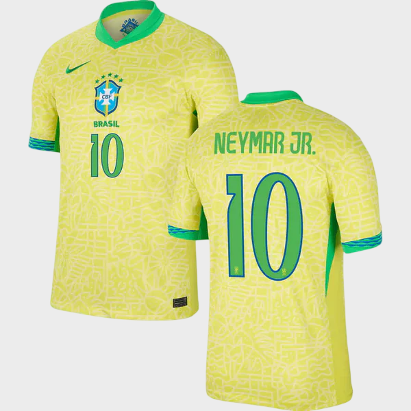 Camisa Seleção Brasileira I 24/25 Amarela - NEYMAR JR 10