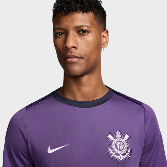 Camisa Corinthians Treino 25/26 - Roxa