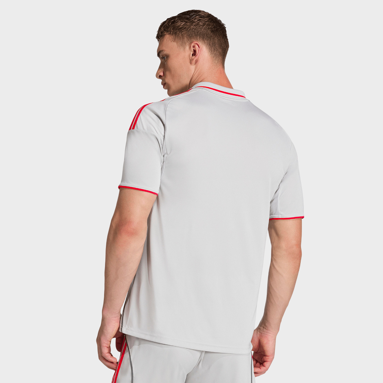 Camisa Lyon III 25/26 - Torcedor Adidas - Cinza