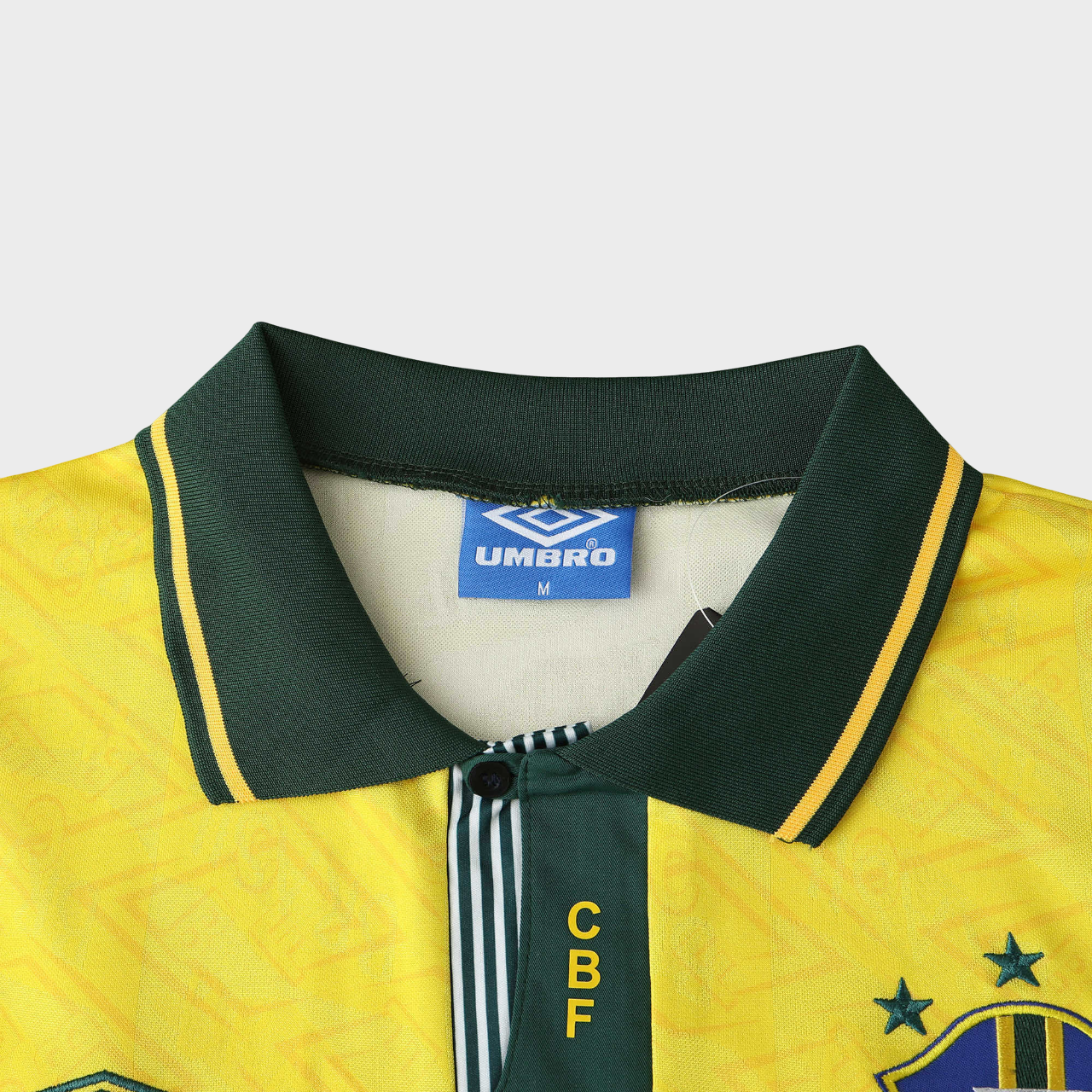 Camisa Seleção Brasileira I 1991/1993 - Retrô - Amarela