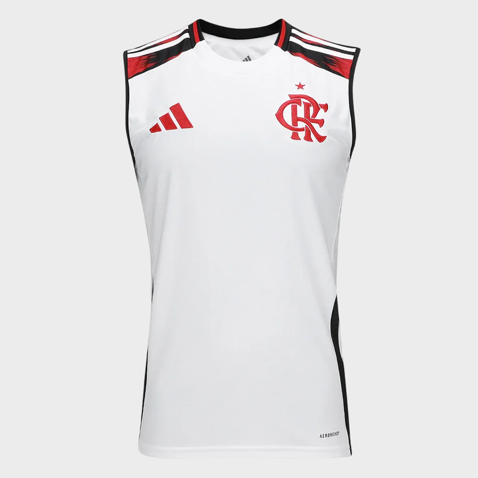 Camisa Regata Flamengo II 25/26 - Branca