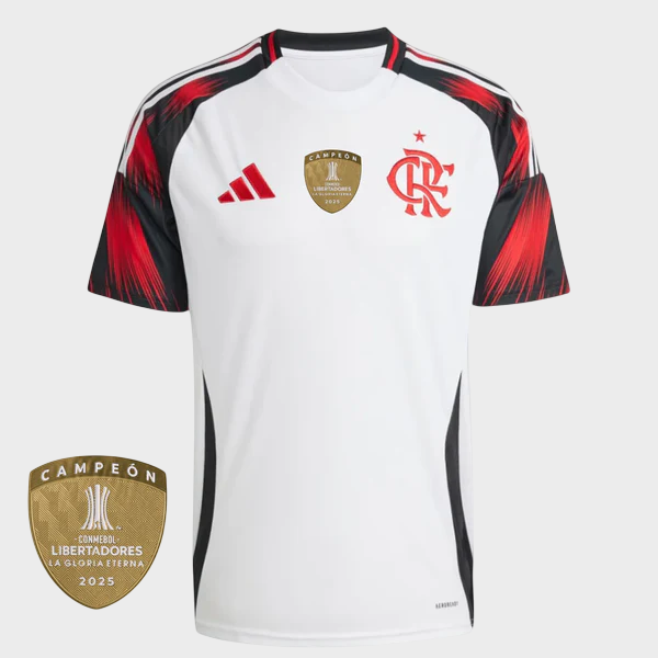 Camisa Flamengo II 25/26 - Torcedor Adidas Masculina - Branca