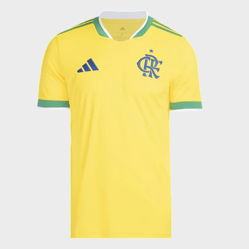 Camisa Flamengo Brasil 26/27 - Torcedor Masculina - Amarela
