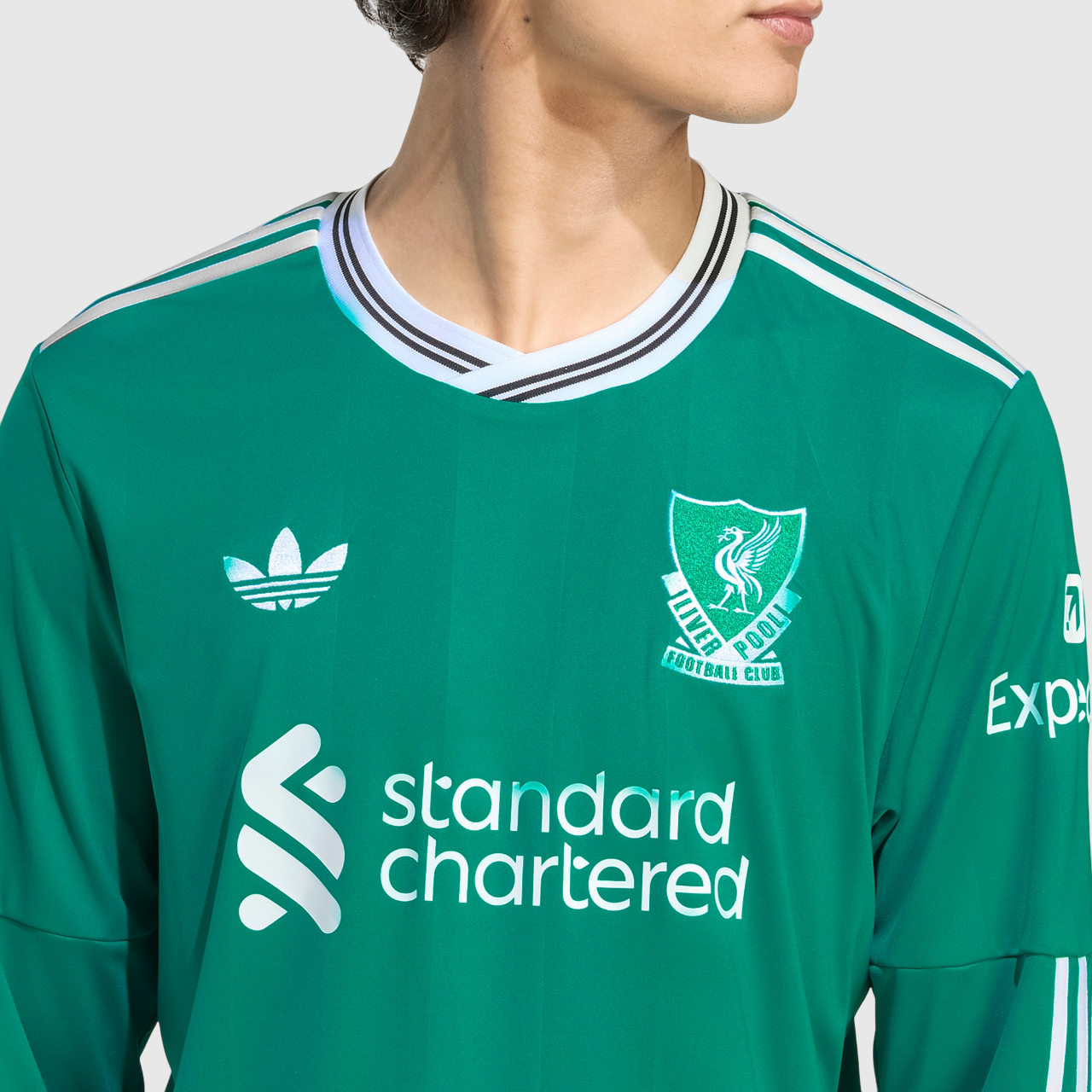 Camisa Liverpool III Manga Longa 25/26 - Torcedor Nike Masculina - Verde