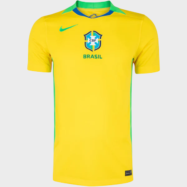 Camisa Seleção Brasileira I 25/26 - Torcedor Nike Masculina - Amarela