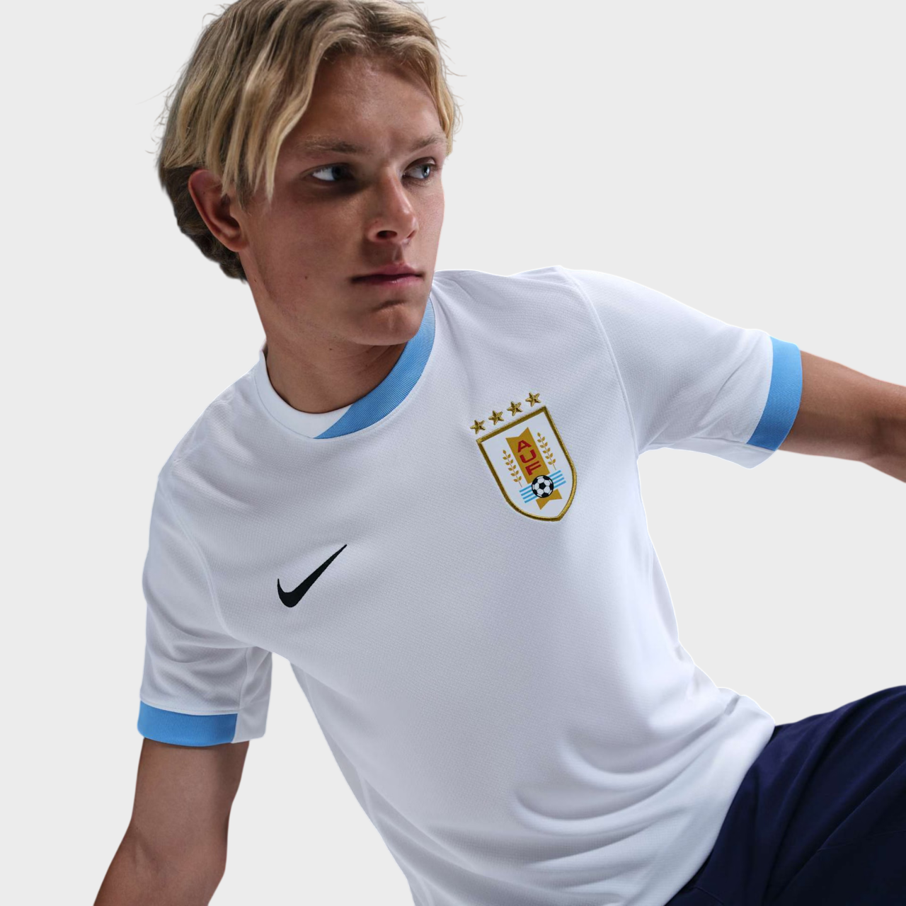 Camisa Uruguai II 25/26 - Torcedor Nike - Branco