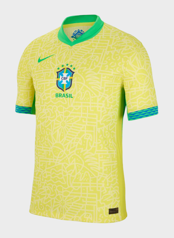 Camisa Seleção Brasileira I 24/25 - Torcedor Nike Masculina - Amarela