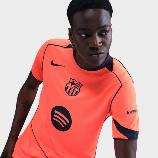 Camisa Barcelona III 25/26 - Torcedor Nike Masculina - Laranja