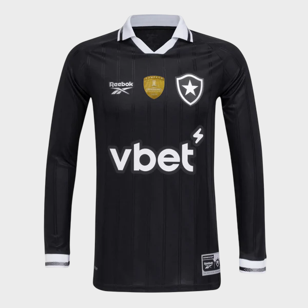 Camisa Botafogo II Manga Longa 25/26 - Preta