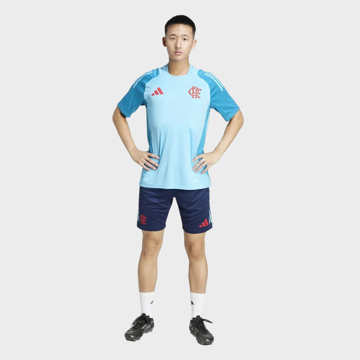 Camisa Flamengo Treino I 25/26 - Azul Claro