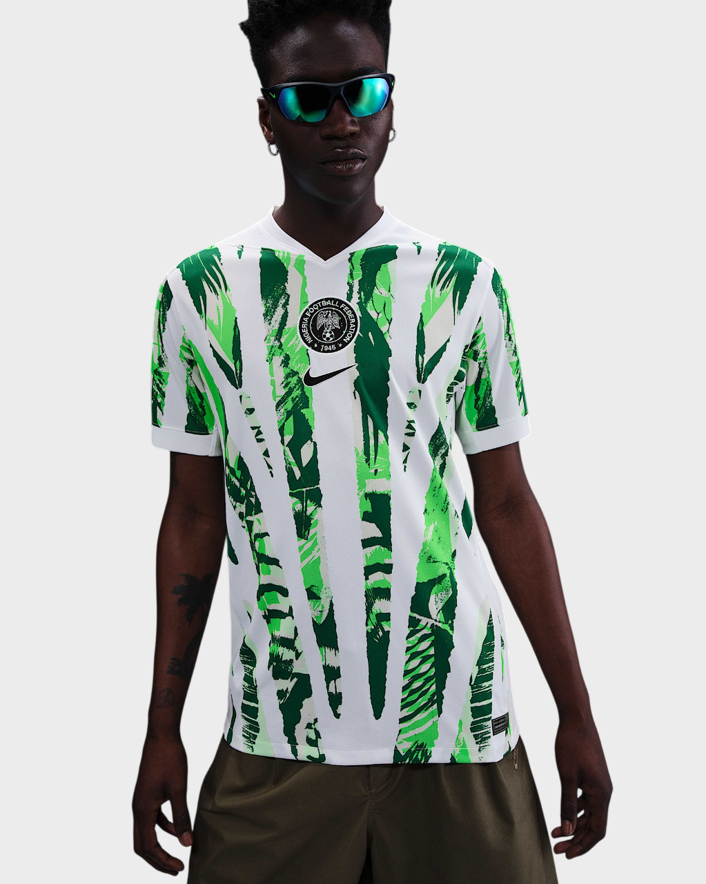 Camisa Nigéria I 25/26 - Torcedor Nike - Branco
