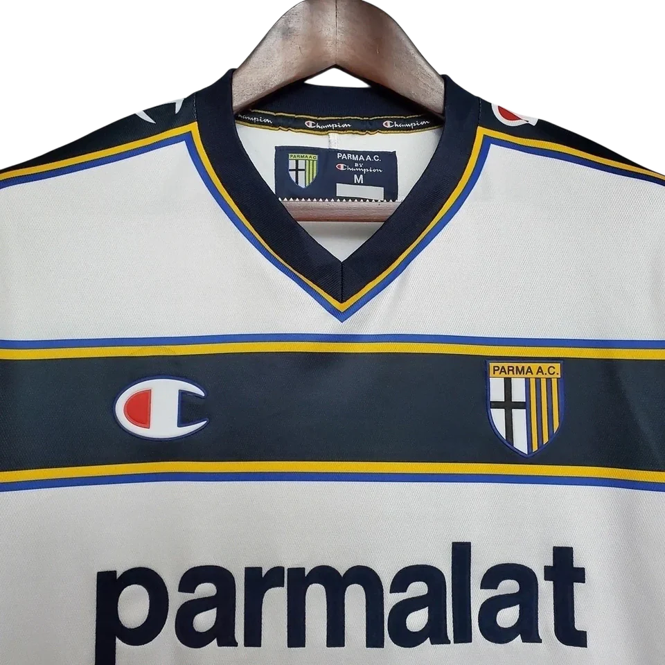 Camisa Parma II 2002/2003 - Branco - Retrô