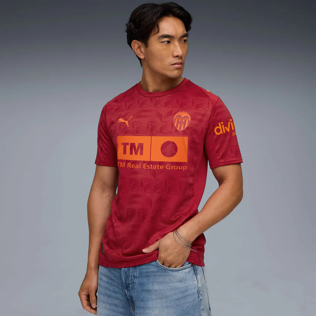Camisa Valencia CF II 25/26 - Torcedor Nike Masculina - Vermelho