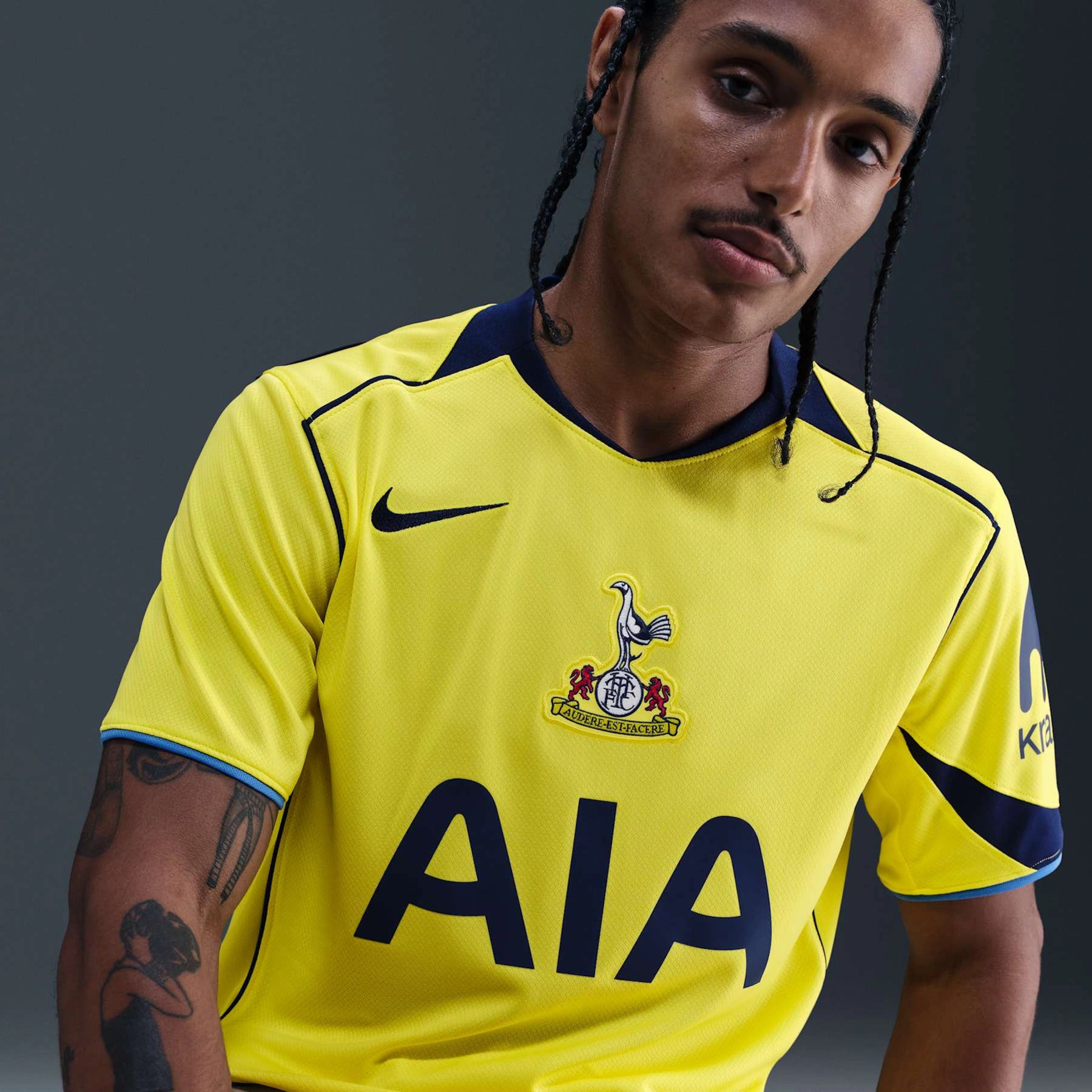 Camisa Tottenham III 25/26 - Torcedor Nike Masculina - Amarela