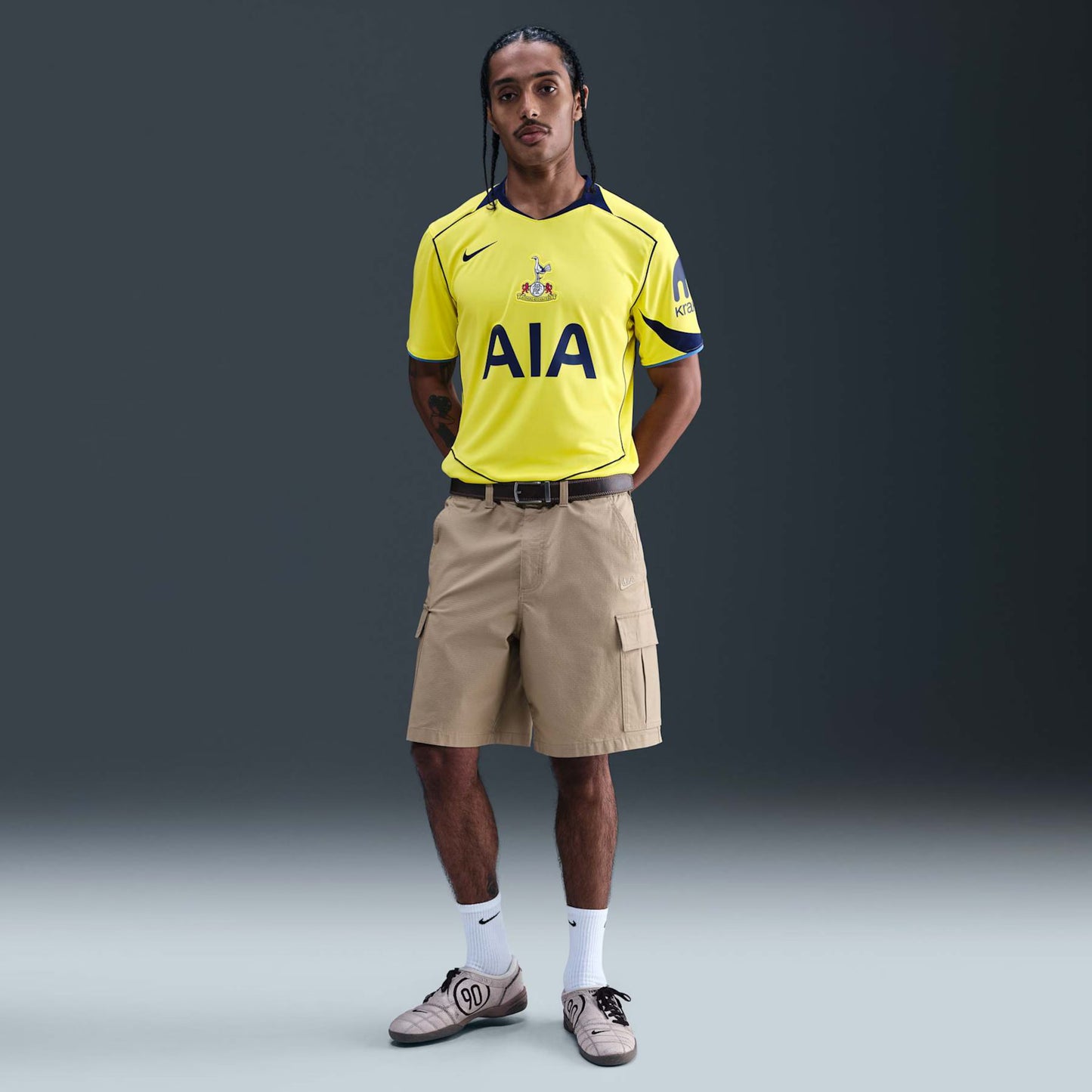Camisa Tottenham III 25/26 - Torcedor Nike Masculina - Amarela