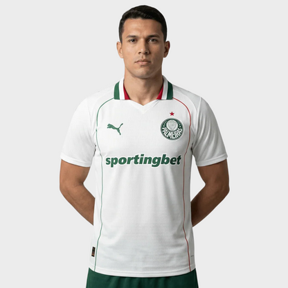 Camisa Palmeiras II 26/27 - Jogador Masculina - Branca