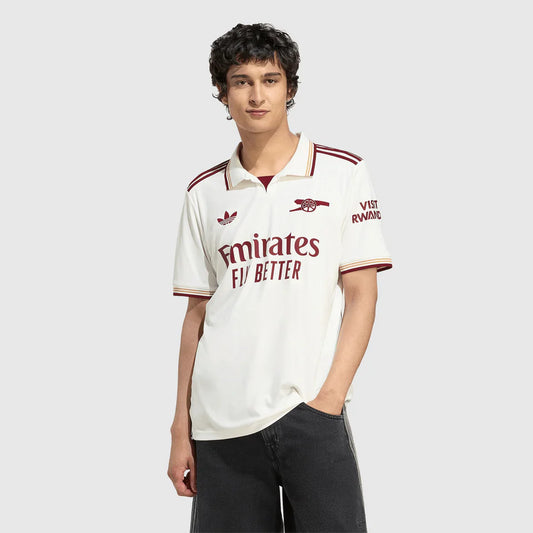 Camisa Arsenal III 25/26 Torcedor Adidas masculina - Off White