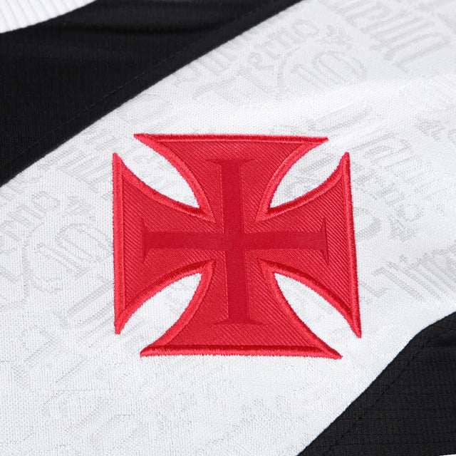 Camisa Vasco I Manga Longa 24/25 - Preta
