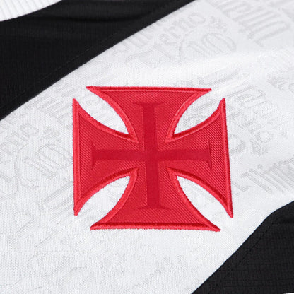 Camisa Vasco I Manga Longa 24/25 - Preta