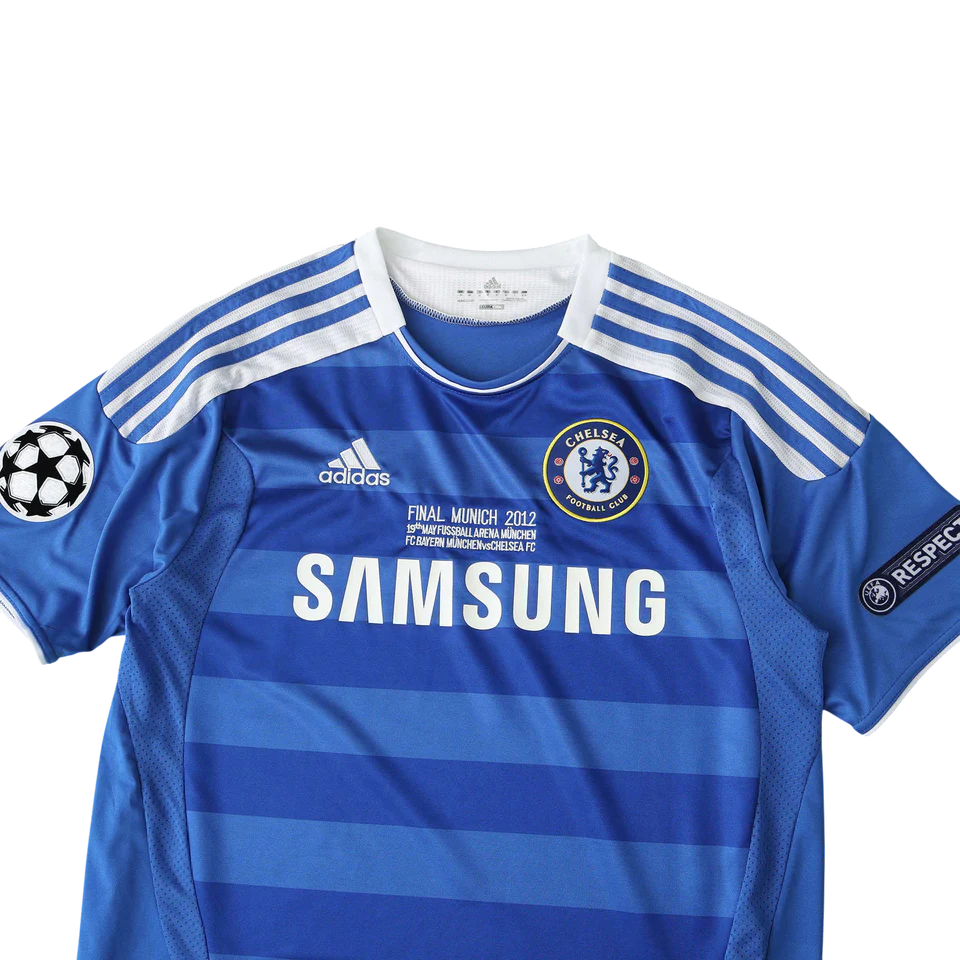Camisa Chelsea I 2011/2012 Adidas - Azul - Retrô