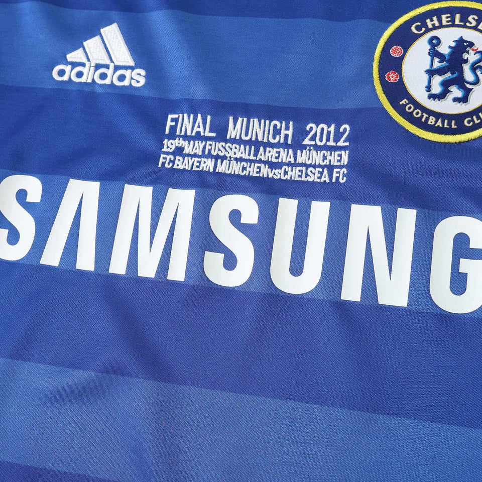 Camisa Chelsea I 2011/2012 Adidas - Azul - Retrô