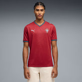 Camisa Portugal I 26/27 - Torcedor Puma Masculina - Vermelha