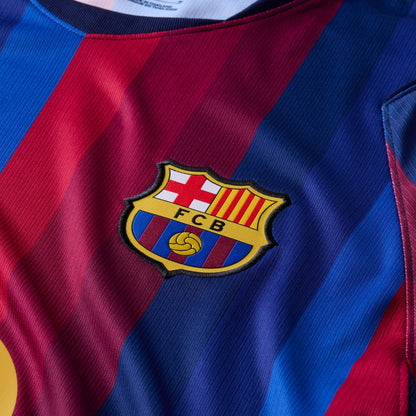 Camisa Barcelona I 26/27 - Torcedor Nike Masculina - Azul e Grená