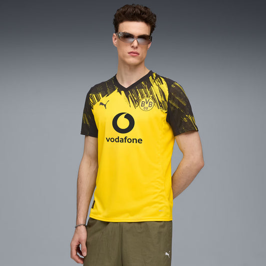 Camisa Borussia Dortmund I 25/26 - Torcedor Puma Masculina - Amarelo