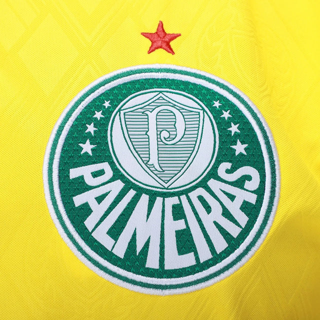 Camisa Palmeiras III 25/26 - Jogador Puma Masculina - Amarela