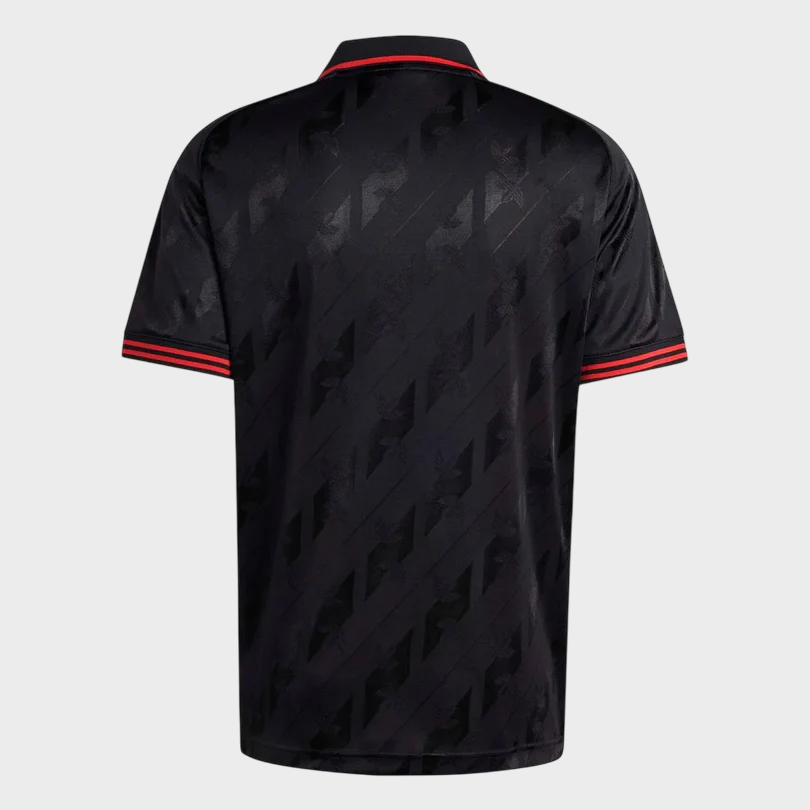 Camisa Flamengo Lifestyler 25/26 Adidas Masculina - Preto