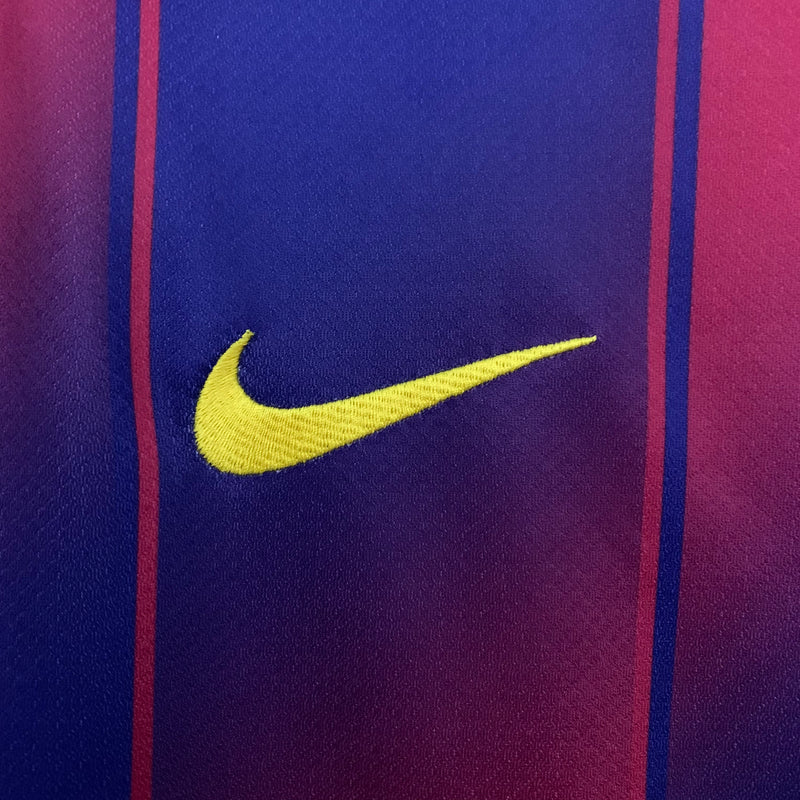 Camisa Barcelona I 25/26 - Torcedor Nike Masculina - Azul e Grená