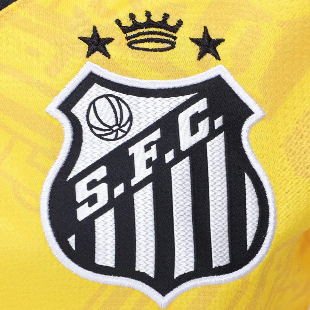 Camisa Santos Feminina III 24/25 - Amarela