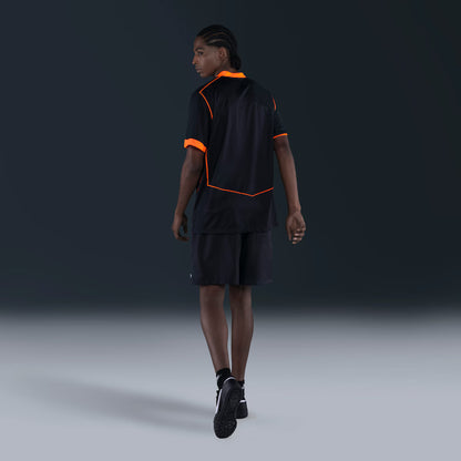 Camisa Corinthians III 25/26 - Torcedor - Preta e Laranja
