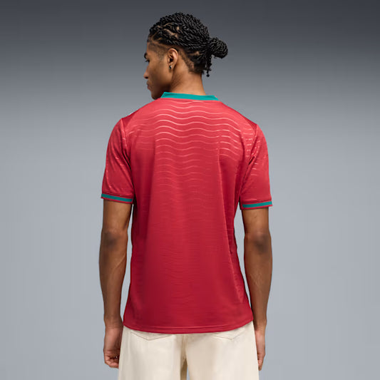 Camisa Portugal I 26/27 - Torcedor Puma Masculina - Vermelha