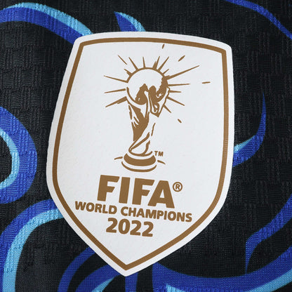 Camisa Argentina II Manga Longa 26/27 - Torcedor Adidas Masculina + Patch Campeão do Mundo