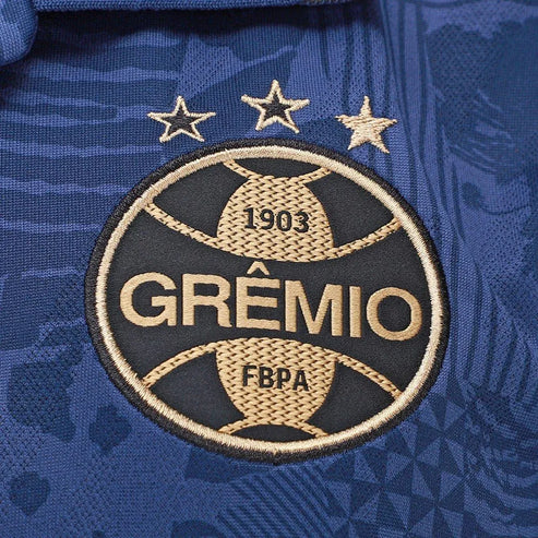 Camisa Grêmio III 25/26 - Azul + Patrocínios