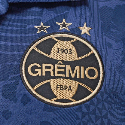 Camisa Grêmio III 25/26 - Azul + Patrocínios
