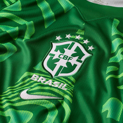 Camisa Seleção Brasileira Goleiro 26/27 - Torcedor Masculina - Verde